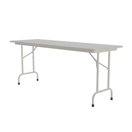 Correll CF Melamine Folding Tables 24x96  Gray Granite CF2496M-15